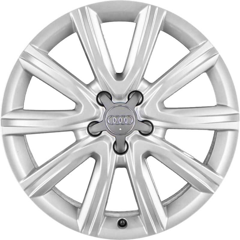 Audi 10 Spoke [A6 4G] Diamond Silver Alloy Wheel Product Image #1