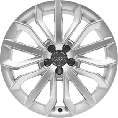Audi 15 Star Spoke [A6 4G] Diamond Silver Alloy Wheel Product Image #1