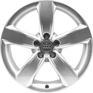 Audi 5 Spoke [A6 4G] Diamond Silver Alloy Wheel for Audi Q5 & SQ5 8R - Sizes 18in