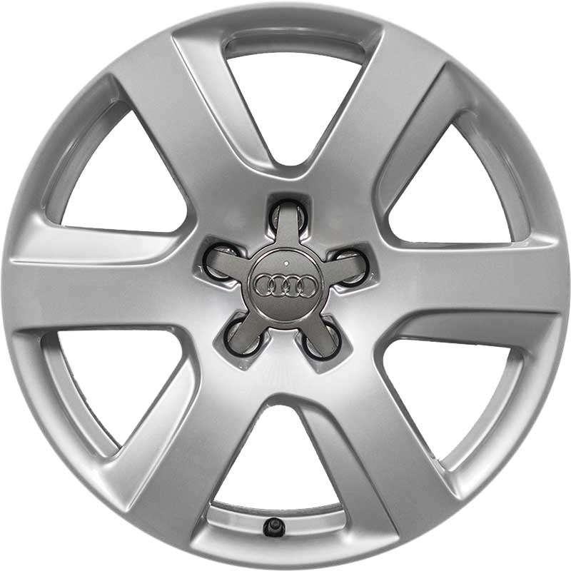 Audi 6 Spoke [A6 4G] Diamond Silver Alloy Wheel Product Image #1