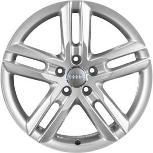 18" Audi 5 Spoke [A6 4G] Silver alloy wheel
