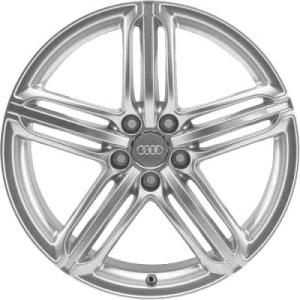 Audi 5 Segment Spoke [A6 4G] Silver Alloy Wheel for Audi A6 & S6 C7 (4G) - Sizes 20in
