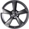 Audi 5 Arm Rotor [A6 4G] Titanium Grey with Diamond Cut Wheel Img 1