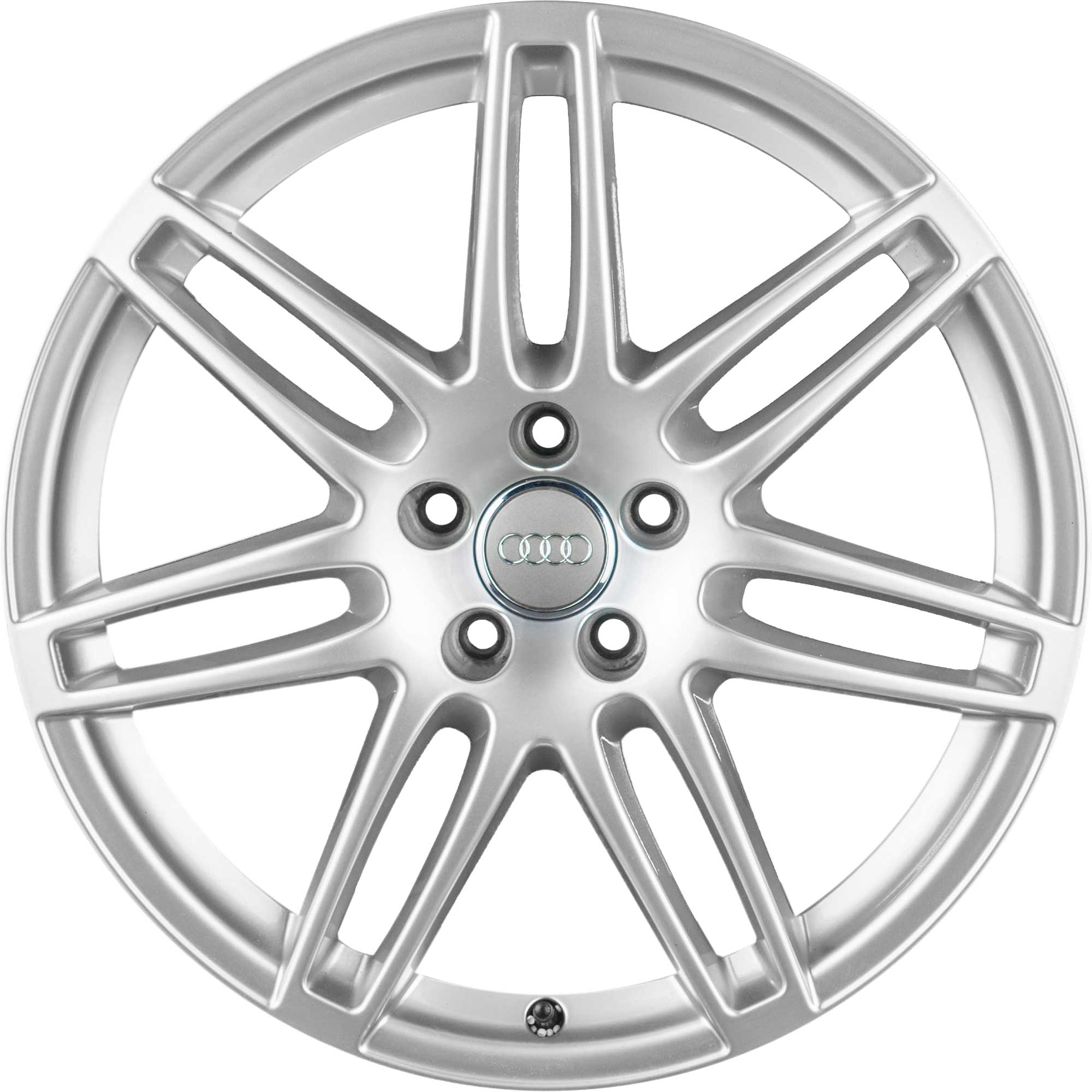 Audi 7 Double Spoke [A6 4G] Silver Alloy Wheel Product Image #1