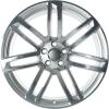 Audi 7 Double Spoke [A6 4G] Diamond Silver with Diamond Cut Wheel Img 1