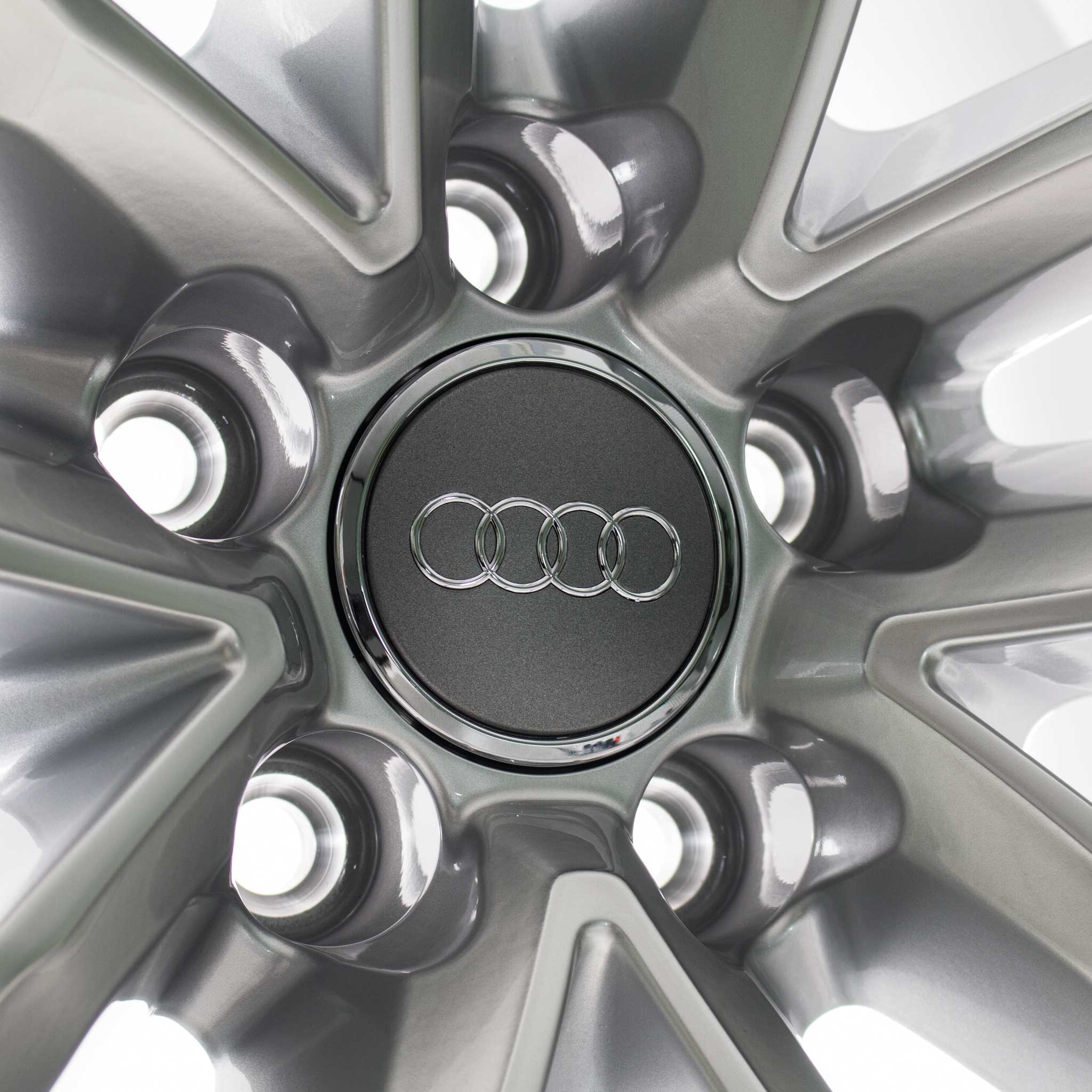 Audi 5 Twin Spoke [A6 4G] Silver Alloy Wheel Product Image #4