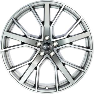 Grey Audi 5 V Spoke Star alloy wheel