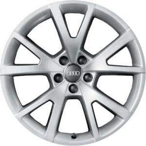 Audi 5 Double Spoke [A6 4G] Diamond Silver Alloy Wheel for Audi A7 & S7 C7 (4G) - Sizes 19in