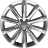 Audi 10 Spoke [A6 4G] Diamond Silver Wheel Img 1