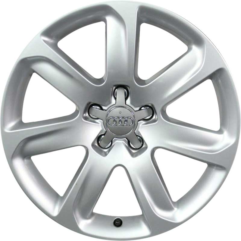 Audi 7 Spoke [A6 4G] Diamond Silver Alloy Wheel Product Image #1