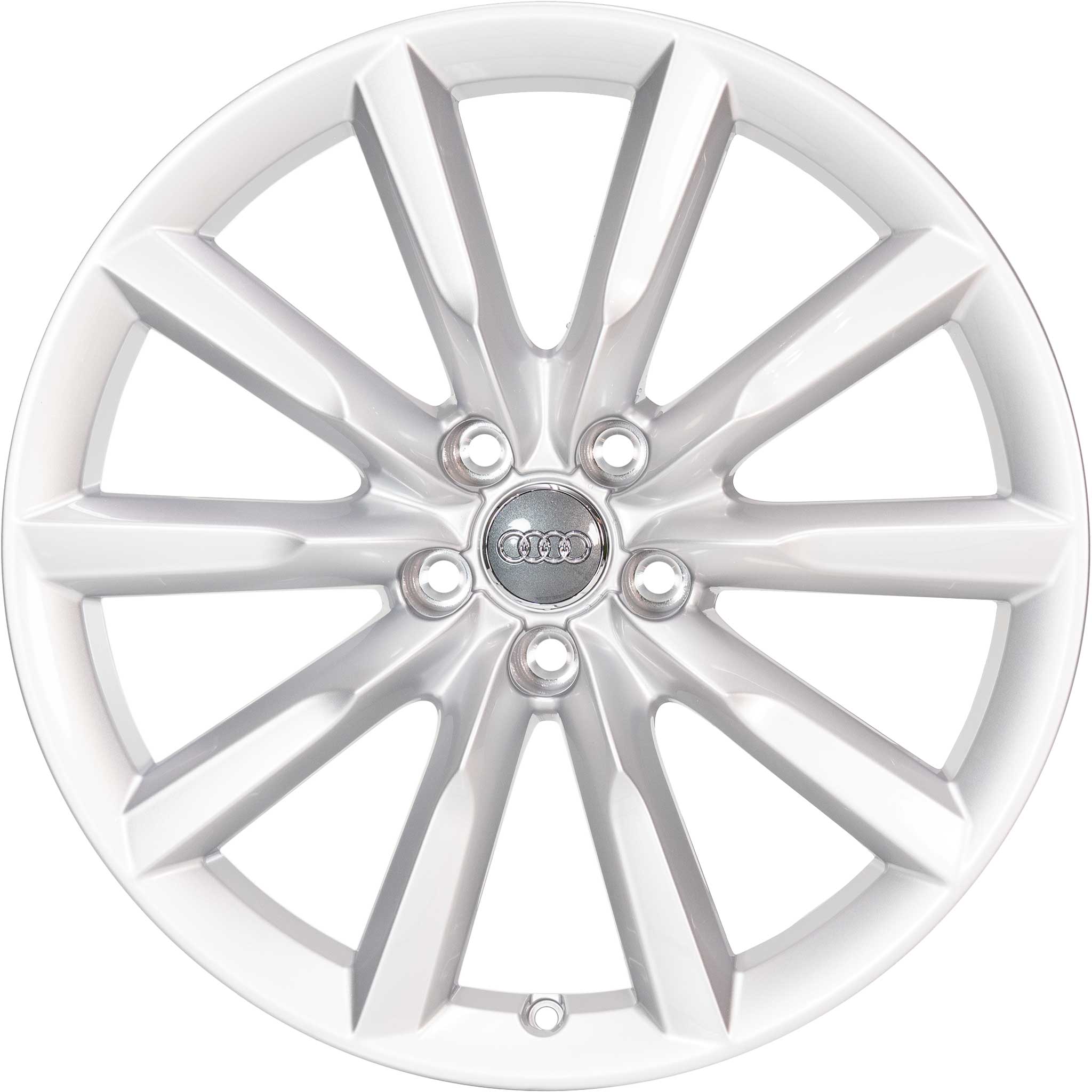 Audi 10 Spoke [A6 4G] Diamond Silver Alloy Wheel Product Image #1