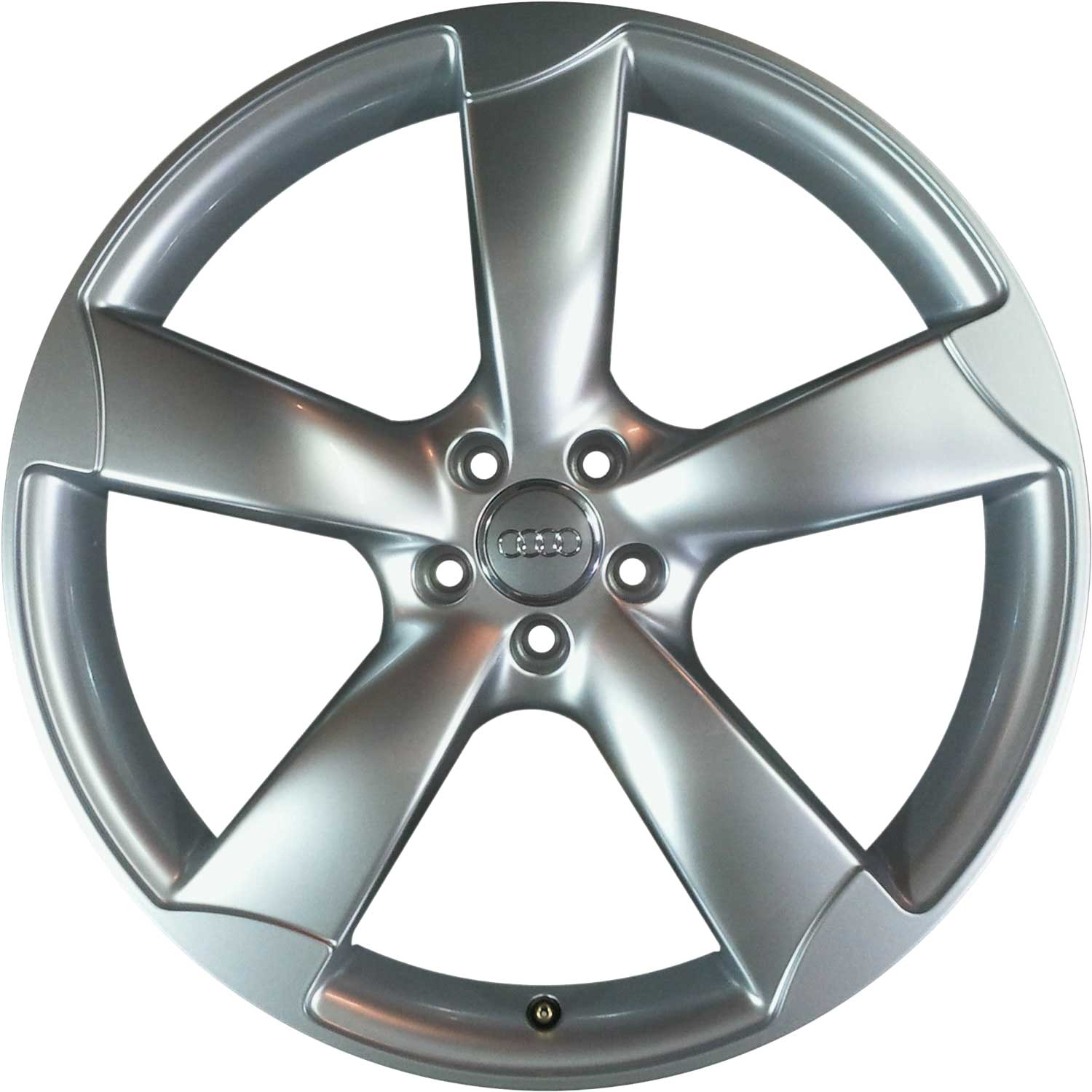 Audi 5 Single Spoke [A8 4H] Silver Alloy Wheel Product Image #1