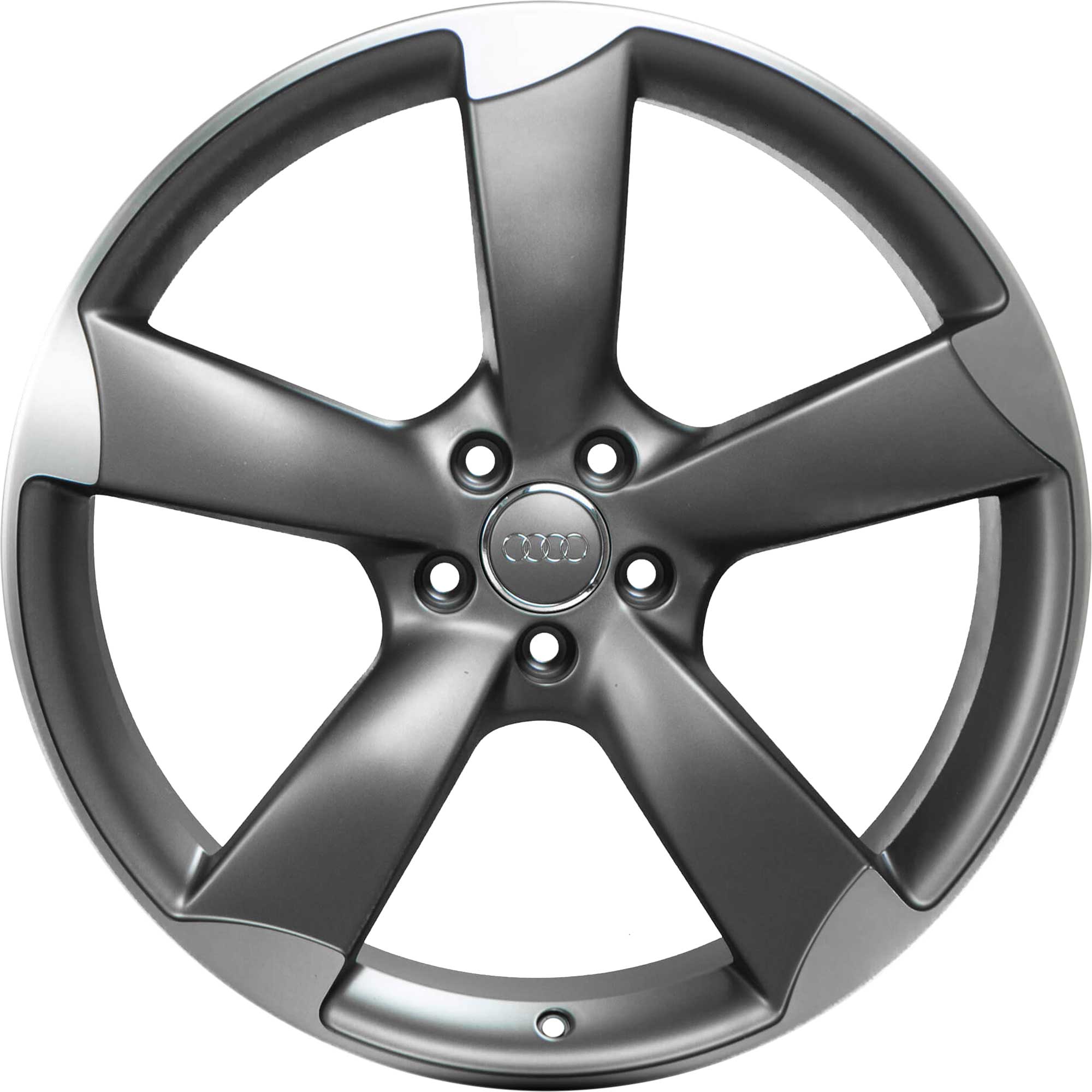 Audi 5 Single Spoke [A8 4H] Titanium Grey Alloy Wheel Product Image #1