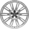 Audi 10 Parallel Spoke [A8 4H] Diamond Silver with Diamond Cut Wheel Img 1
