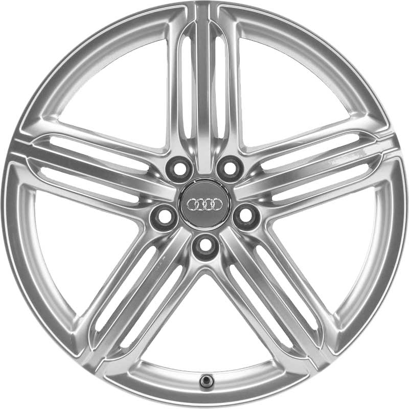 Audi 5 Segment Spoke [A8 4H] Silver Alloy Wheel Product Image #1