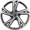 Audi RS 5 Double Spoke Offset [e-tron 4J] Dark Galvanic Silver Wheel Img 1