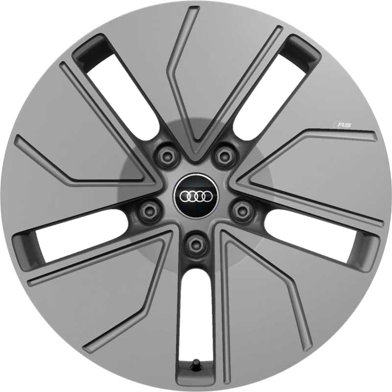 Audi RS 5 Segment Aero [e-tron 4J] Dark Galvanic Silver Alloy Wheel Product Image #1