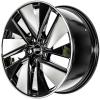 Audi RS 10 Spoke Trapezoid Module [e-tron 4J] Gloss Black with Diamond Cut Wheel Img 2