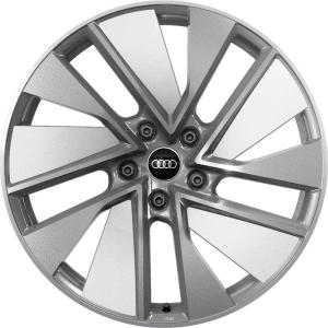 Grey Audi RS 10 Spoke Trapezoid Module alloy wheel