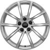 Audi 10 Spoke [A6 4K] Diamond Silver Wheel Img 1