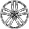 Audi 5 Parallel Spoke [A6 4K] Galvano Silver Wheel Img 1