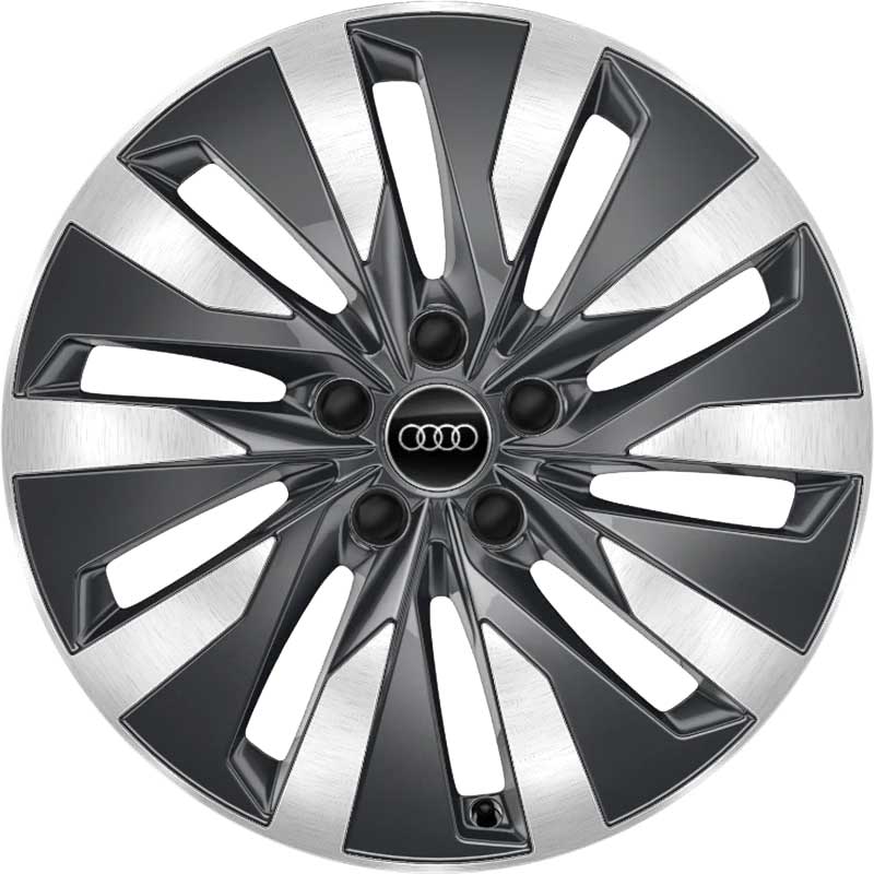 Audi 10 Arm Aero [A6 4K] Graphite Grey with Diamond Cut Alloy Wheel Product Image #1