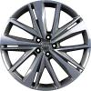 Audi 5 Double Spoke [A6 4K] Graphite Grey with Diamond Cut Wheel Img 1