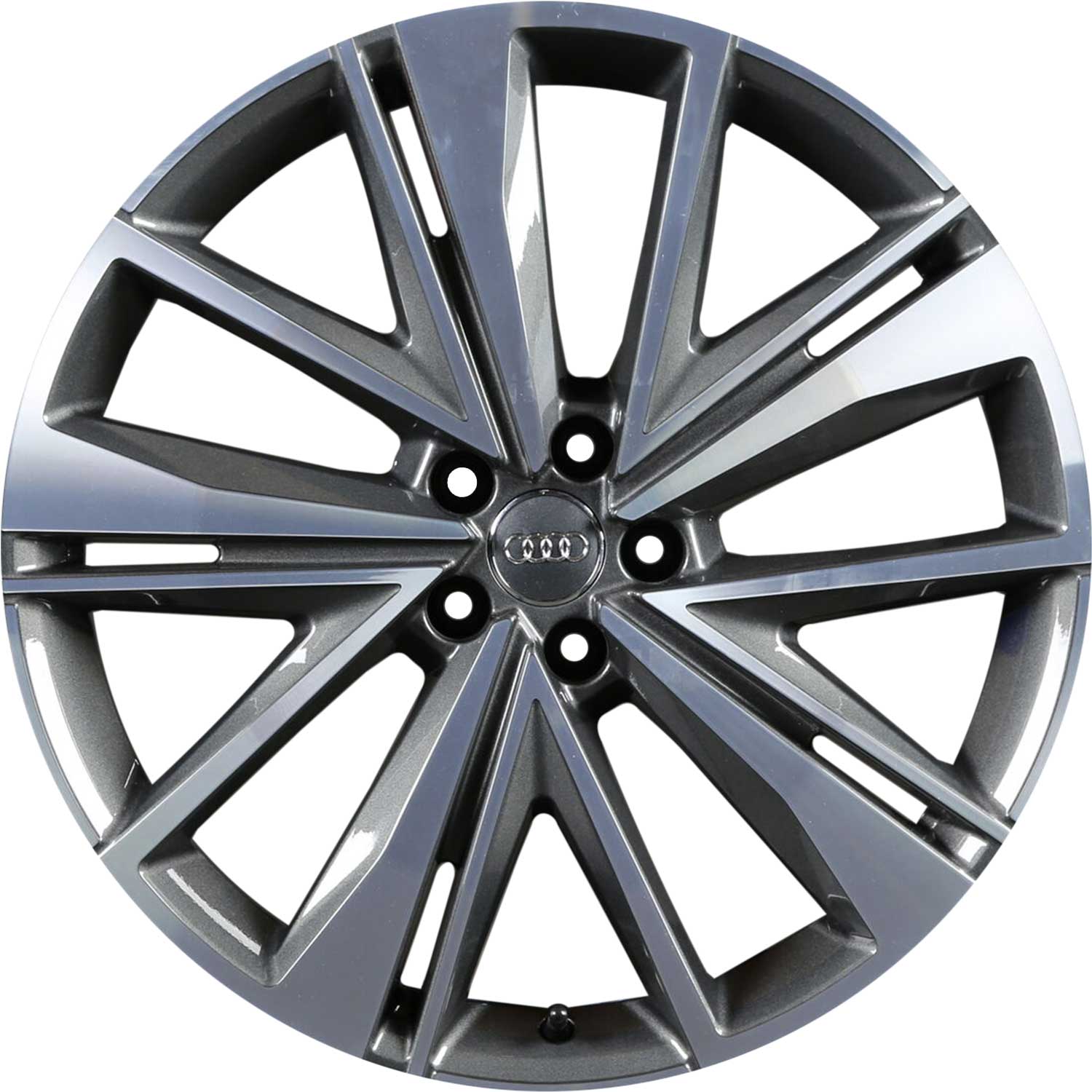 Audi 5 Double Spoke [A6 4K] Graphite Grey with Diamond Cut Alloy Wheel Product Image #1