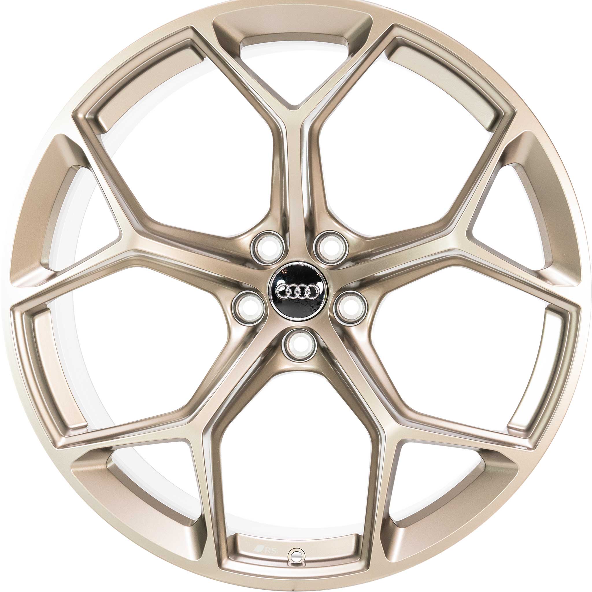 Audi 5 Y Spoke [A6 4K] Matt Neodymium Gold Alloy Wheel Product Image #1