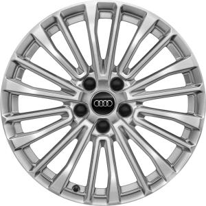 18" Audi Multi Spoke [A6 4K] Diamond Silver alloy wheel