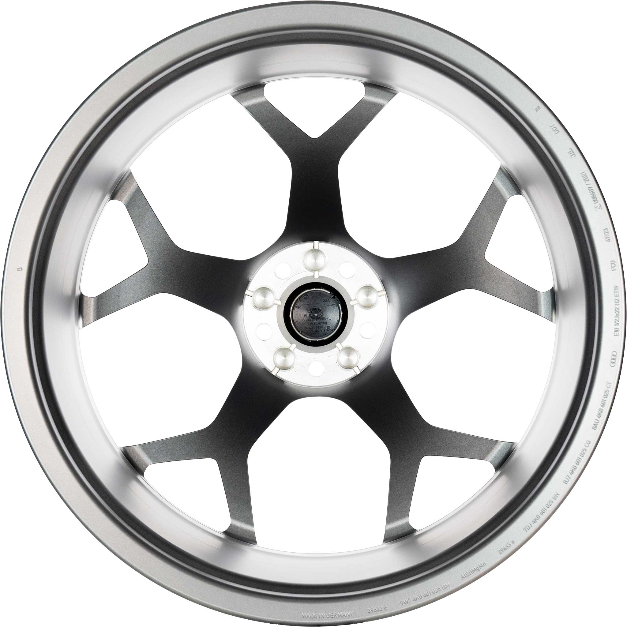 Audi 5 Y Spoke [A6 4K] Titanium Grey Alloy Wheel Product Image #3