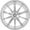 Audi Sport 10 Spoke Star [A6 4K] Galvano Silver with Diamond Cut Wheel Img 3