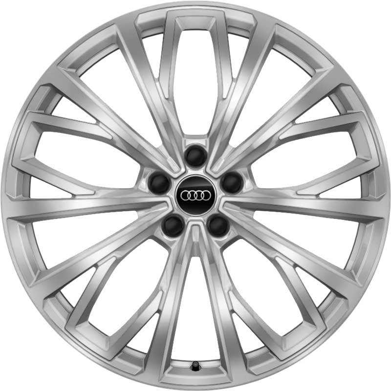 Audi 10 Y Spoke [A6 4K] Galvano Silver Alloy Wheel Product Image #1