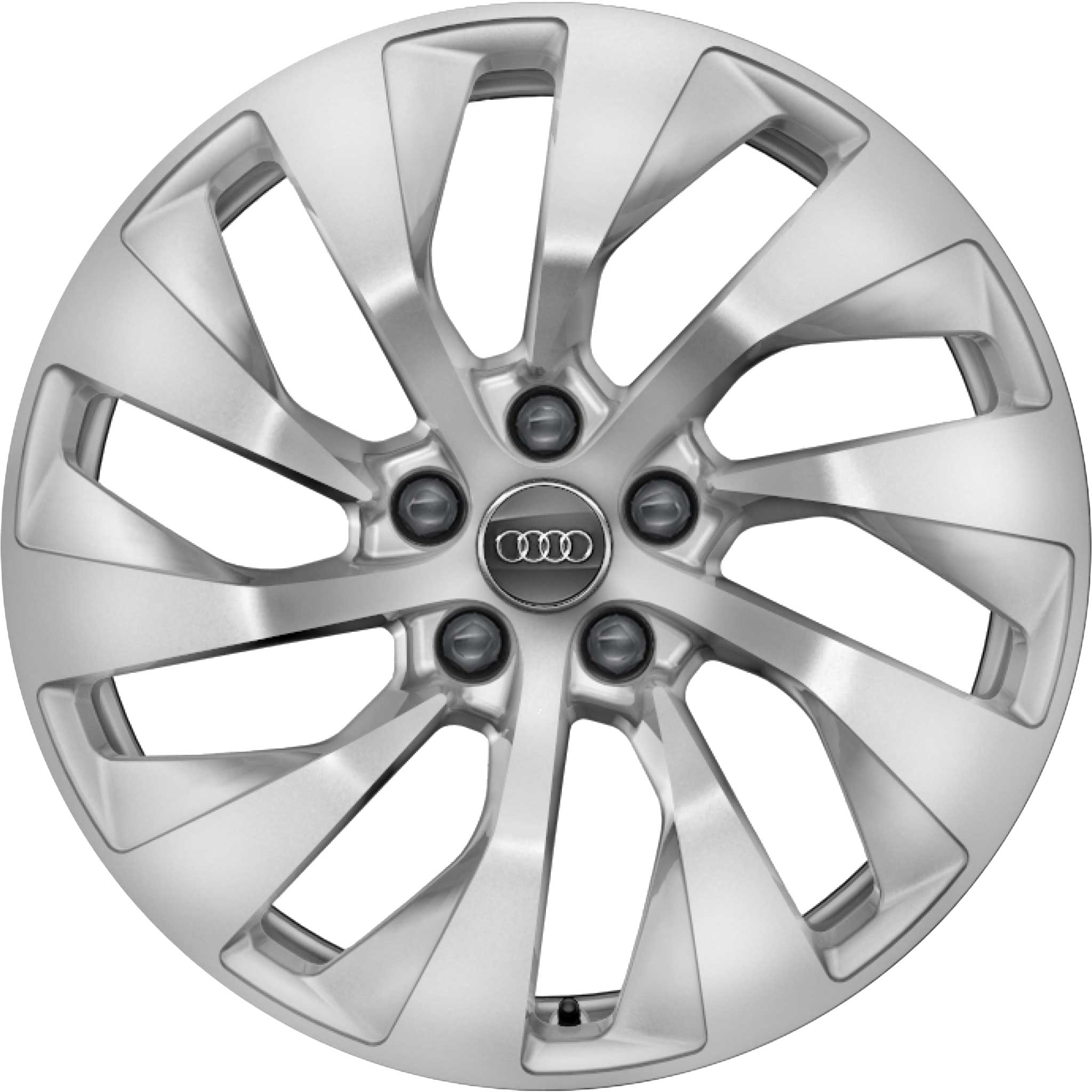 Audi 10 Spoke [A7 4K8] Diamond Silver Alloy Wheel Product Image #1