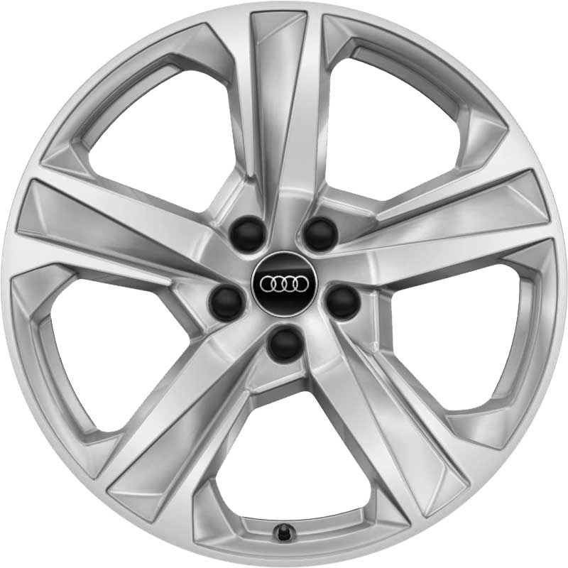 Audi 5 Arm Dynamic [A7 4K8] Diamond Silver Alloy Wheel Product Image #1