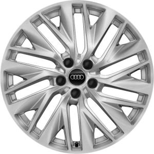 19" Audi 10 Y Spoke [A7 4K8] Diamond Silver alloy wheel