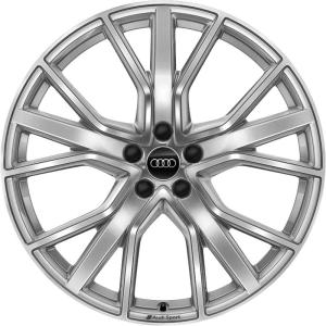 Audi Sport 5 V Spoke Star [A7 4K8] Galvano Silver Alloy Wheel for Audi A7 & S7 C8 (4K) - Sizes 21in