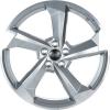 Audi Sport 5 Arm Turbine [A6 4K9] Dark Galvanic Silver with Diamond Cut Wheel Img 1