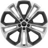 Audi Sport Double Arm V Design [A6 4K9] Galvano Silver Wheel Img 1