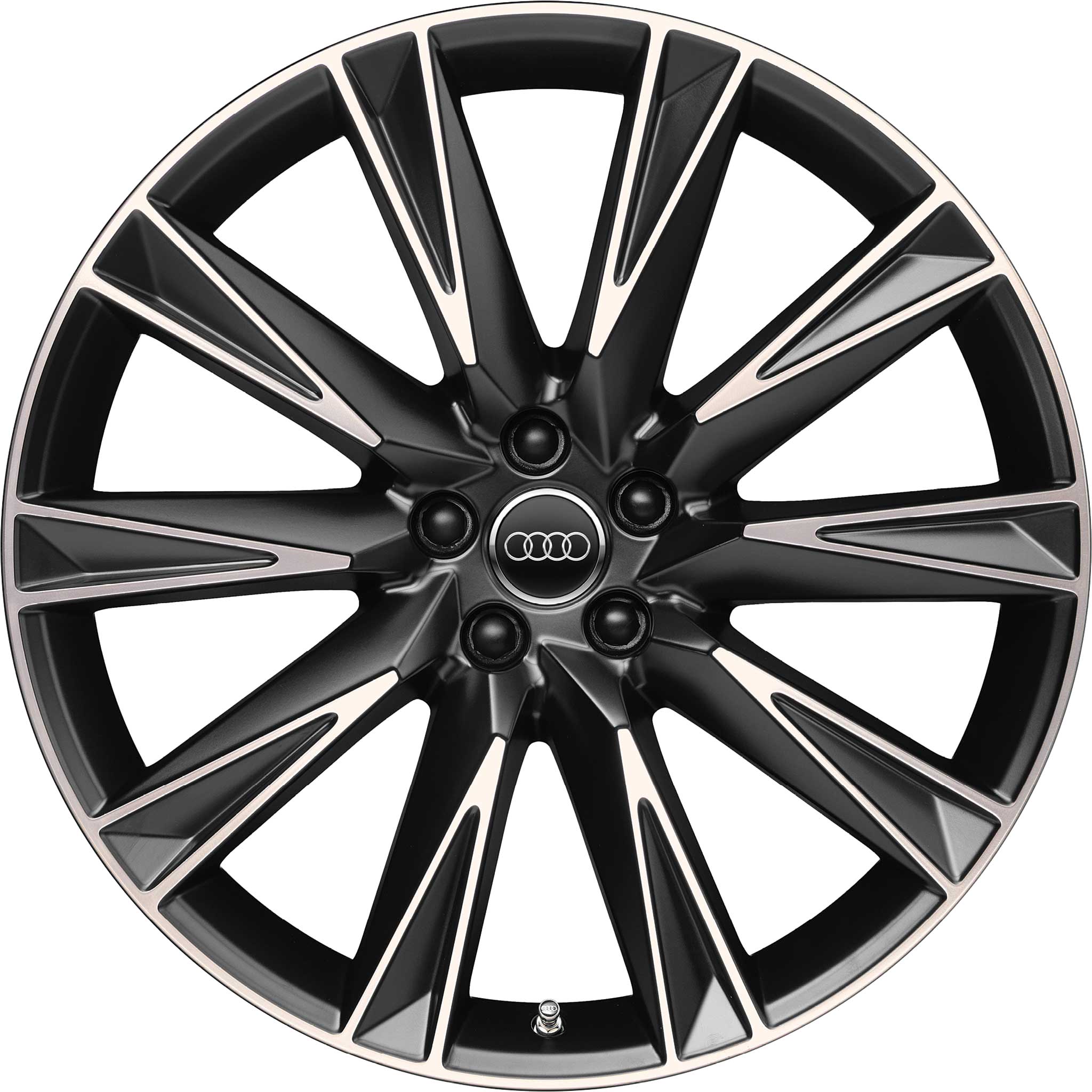 Audi 10 Spoke Lamina [Q8 4KE] Matt Black Alloy Wheel Product Image #1