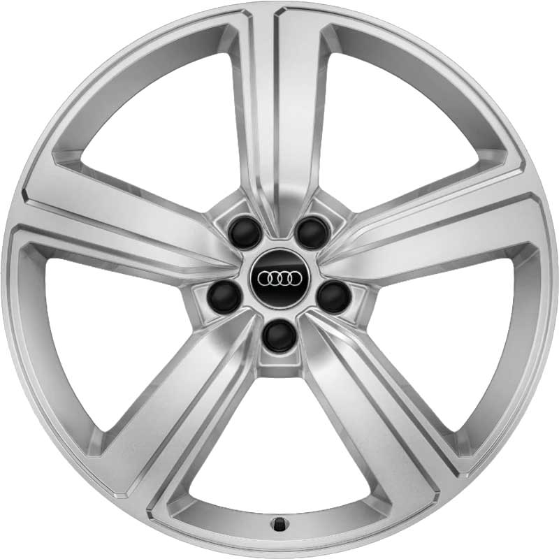 Audi 5 Arm [Q8 4KE] Galvano Silver Alloy Wheel Product Image #1