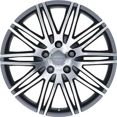 Audi 10 Spoke [Q7 4L] Bright Turned Alloy Wheel Product Image #1