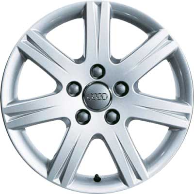 Audi 7 Spoke [Q7 4L] Brilliant Silver Alloy Wheel Product Image #1