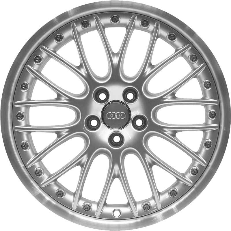 Audi 20 Spoke [Q7 4L] Silver Alloy Wheel Product Image #1