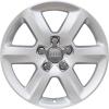 Audi 6 Spoke [Q7 4L] Diamond Silver Wheel Img 1