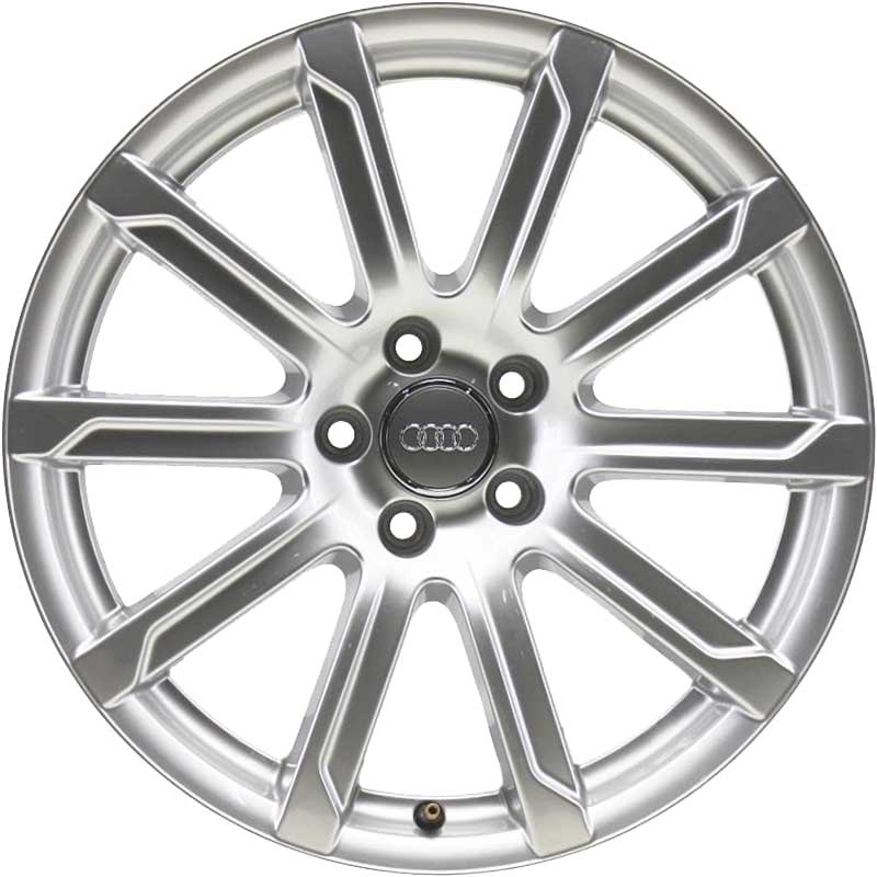 Audi 10 Spoke [Q7 4L] Silver Alloy Wheel Product Image #1