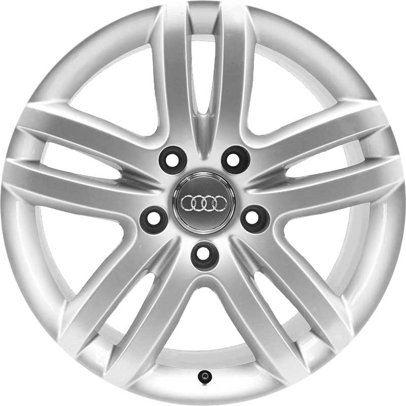Audi 5 Twin Spoke [Q7 4L] Diamond Silver Alloy Wheel Product Image #1