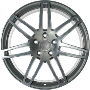 Grey Audi 7 Double Spoke alloy wheel
