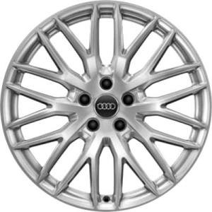 20" Audi 10 Y Spoke [Q7 4M] Diamond Silver alloy wheel