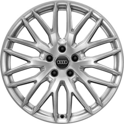 Audi 10 Y Spoke [Q7 4M] Diamond Silver Alloy Wheel Product Image #1